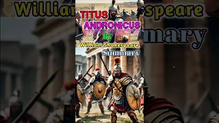 Titus Andronicus Summary  Shakespeares Bloodiest Tragedy  Literary Sparks [upl. by Akyre]