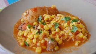 Receta Tomatican Guiso Chileno  Silvana Cocina Y Manualidades [upl. by Tomkins]