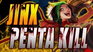 😝 The Jinx Build 😝 for 💥 1v5 PentaKill LOL 💥 👉 League of Legends 👈 [upl. by Llirrehs324]