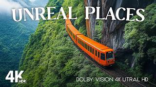 WONDERS OF PLANET  Top 50 Most Breathtaking Destinations on Earth 4K Video [upl. by Ennaillij]