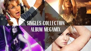 Britney Spears The Singles Collection Megamix [upl. by Obnukotalo]