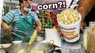 INSANE Street Ramen  Mexican Street Food  Elotitos Esquites PREPARADOS  Tipping 100 dollars [upl. by Atteinotna637]