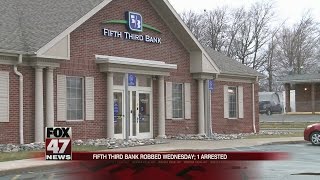 Fifth Third Bank robbed in Lansing [upl. by Herbie]