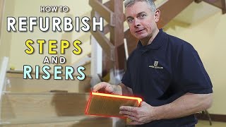 Staircase Renovation – Part 3 How To Refurbish Steps and Risers – George Quinn [upl. by Eliseo198]