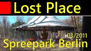 Der Spreepark in Berlin rottet weiter vor sich hin  Kulturpark Plänterwald März 2011 [upl. by Nonnahsal]