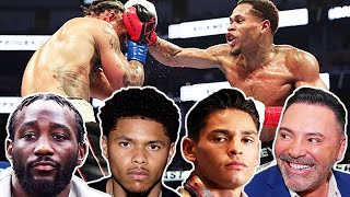 Fighters amp Celebs REACT to Devin Haney DOMINATING Regis Prograis Crawford Shakur Ryan amp MORE [upl. by Lebasy]