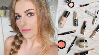 FULL FACE OF BOBBI BROWN  Easy Everyday Makeup [upl. by Annahsohs]