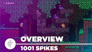 1001 Spikes  Gameplay Overview [upl. by Hebel]