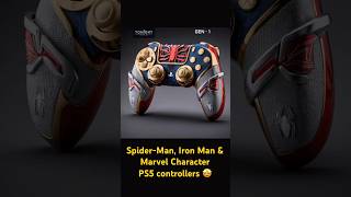 SpiderMan and other Marvel Superheroes as PS5 controllers… spiderman2 [upl. by Solahcin]