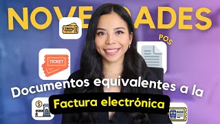 NOVEDADES en el SISTEMA de FACTURACIÓN ELECTRÓNICA y DOCUMENTOS EQUIVALENTES  Resolución 165 2023 [upl. by Haleemaj]