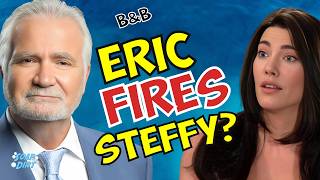 Bold and the Beautiful Steffy Fired by Eric Will Enemies Conspire to Axe Her boldandbeautiful [upl. by Kondon]