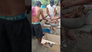 Chopping pork☺subscribers moreviewers viewersup song lyrics goodvibeslang [upl. by Assirram603]