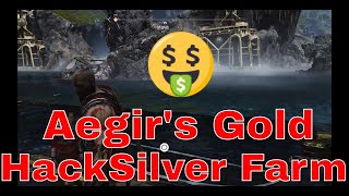 God of War Easy Money Exploit Aegirs gold Farm best gold farm [upl. by Nwahsd977]