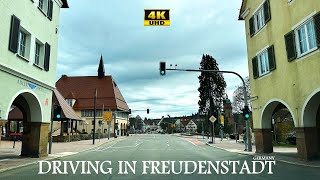 Driving in Freudenstadt Germany  4K UHD  Driving Tour  A Full Drive through Freudenstadt [upl. by Giarg]