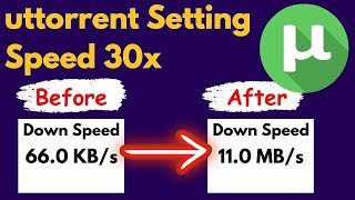 utorrent fast download settings 2023  Magic Setting To Increase utorrent download speed quickly [upl. by Ellmyer]