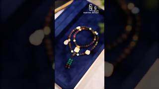 Highjewelrymultipurpose Handcarved Greenjade Eaglewoodbeads luxury pendant necklace fyp [upl. by Xonel700]