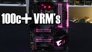 Gigabyte Z370 Ultra Gaming  VRM Issues are back [upl. by Yenhoj]