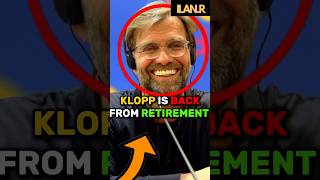 quotIts controversialquot  Jurgen Klopps new role at Red Bull 🥹❤️‍🩹‼️shortsfootballshortvideo [upl. by Yrelle]