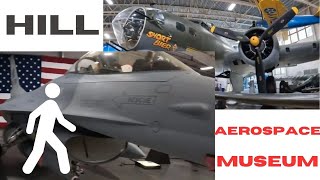 HILL Aerospace Museum at Hill AFB  Walking Tour  4K 2023 [upl. by Ondrea]