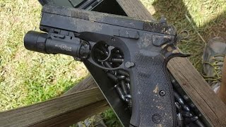 CZ 75 SP01 Tactical 9mm Review [upl. by Fidelis]