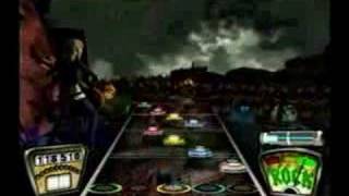 Guitar Hero 2 Custom Song Through the Fire and the Flames [upl. by Bortz884]