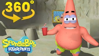 Spongebob Squarepants  360°  Patricks House Rock Tour First 3D VR Game Experience [upl. by Hume559]