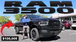 2024 Ram 3500 Laramie Night Edition The Rich Mans Ram [upl. by Annoyek]