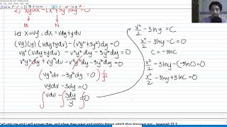 Learning Homogeneous DE Part 4 in 10 minutes  Differential equations [upl. by Dweck9]