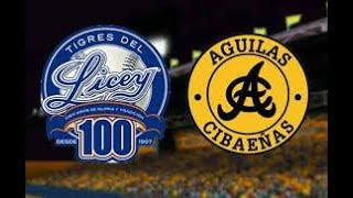 AGUILAS CIBAEÑA VS TIGRES DEL LICEY EN VIVO 🔴  SoyYeii [upl. by Nohsyar]