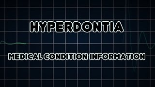 Hyperdontia Medical Condition [upl. by Sabra]