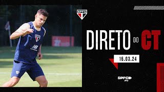 DIRETO DO CT 16032024  SPFC PLAY [upl. by Rosenwald]