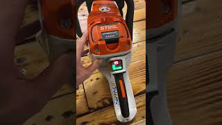 STIHL MSA 300 CO stärkste Akkusäge der Welt Motorsäge Kettensäge [upl. by Eenimod]