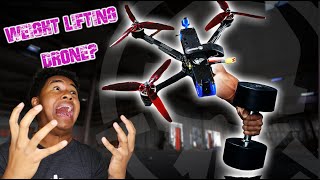 How Much Weight Can A FPV Freestyle Drone Lift The Results Are Shocking😳 [upl. by Flieger879]