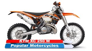 KTM XC 250 W Popular 2024 Motorcycles [upl. by Widera]