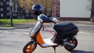 Piaggio Zip I  Project BlackOrange  20122014 HD [upl. by Niamrahc]