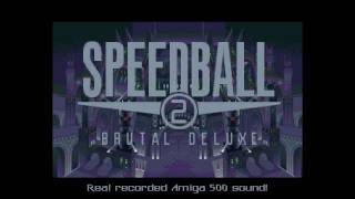 Amiga music Speedball 2 main theme  real recording [upl. by Eitsyrk]