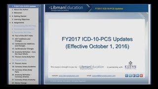 Course Demo quotICD10PCS Code Update  Annotated By Lynn Kuehnquot [upl. by Kong]