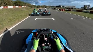 Kartbahn Lüneburg 5102024  2x Rennen BlackSheepRacing™ wwwkarthornetsde 360° Insta360 ONE RS [upl. by Florenza]