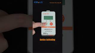 How to use the data logger LogEt 260 to record the temperature Just follow us elitech datalogger [upl. by Yona]