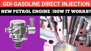 How GDIGasoline Direct Injection System Works New Petrol Engine technology Explained [upl. by Waterer]