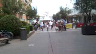 Riccione viale Ceccarini [upl. by Ahsiekahs328]