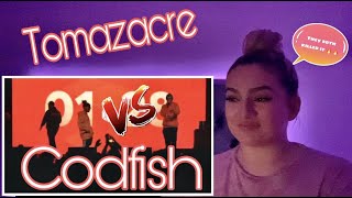 TOMAZACRE vs CODFISH  Grand Beatbox Battle 2019  SEMI FINAL  REACTION [upl. by Ilojne]