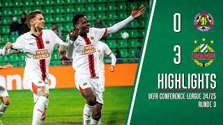 Highlights PetrocubHîncesti – SK Rapid [upl. by Fornof824]