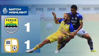 Highlights  PERSIB Bandung VS PS Barito Putera  Pekan 8 [upl. by Hillhouse]