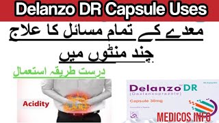 Dexlansoprazole Capsule uses in urdu  Delanzo DR capsule uses benefits side effects in urdu [upl. by Anneyehc61]