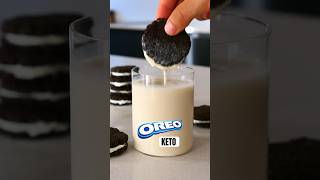 GALLETAS OREO KETO SIN AZÚCAR  recetasfaciles recetasketo dietaketo [upl. by Yelrebma]