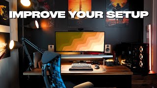 10 Tips To Improve Your Desk Setup and Home Office [upl. by Goar277]