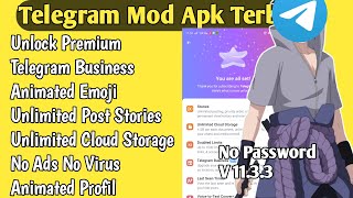 Update Telegram Mod Premium Apk 2024  Telegram Business Translate Chat And More [upl. by Airahcaz]