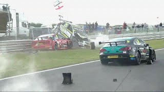 BTCC Crashes 2016 [upl. by Evy630]