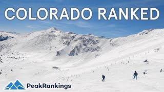 Colorado Ski Resorts RANKED  Worst to Best [upl. by Salokkin]